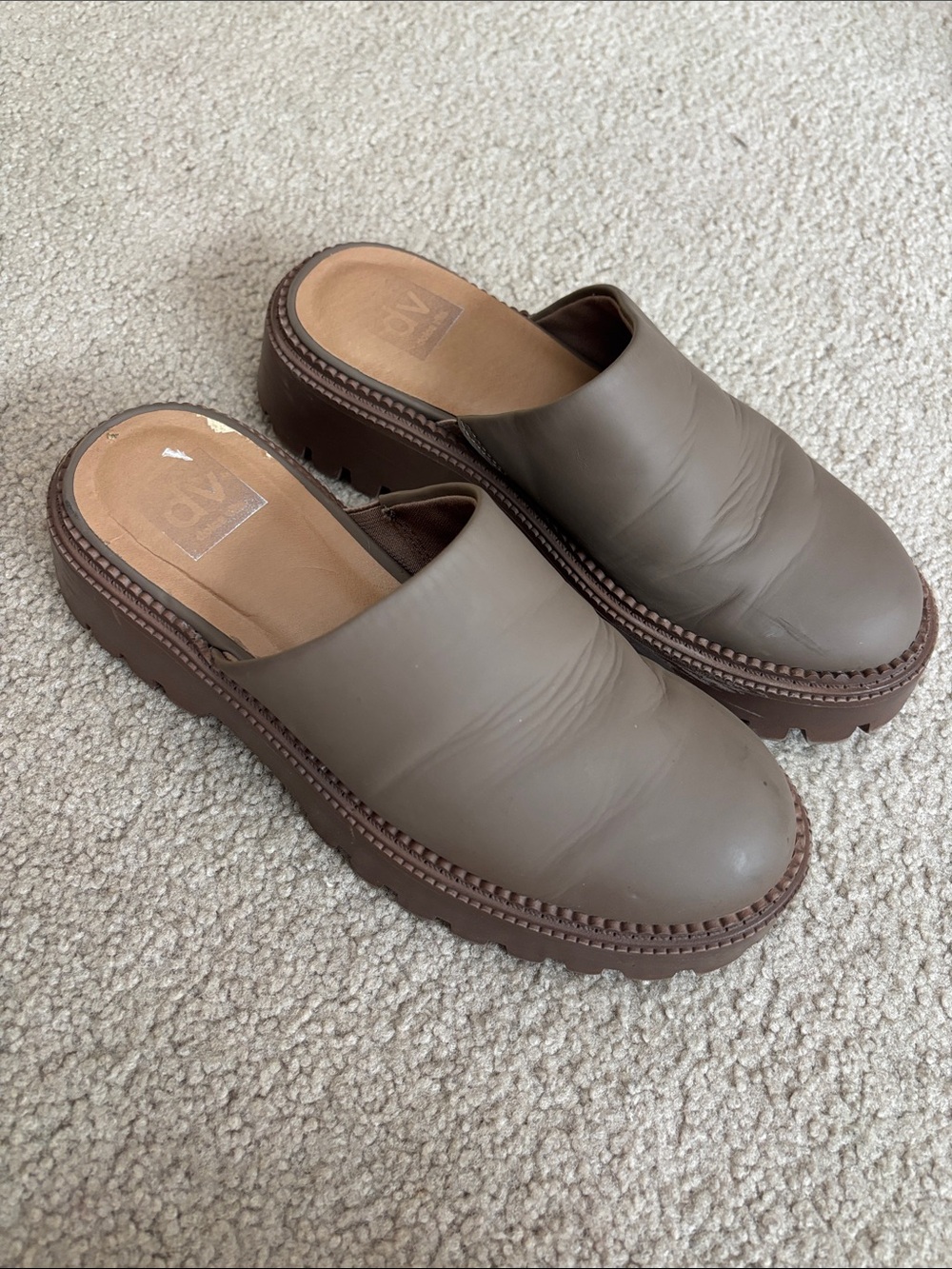 Dolce Vita Lexy Platform mules women’s size 7